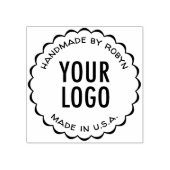 Handgefertigte Logos aus Gummi-Briefmarke skaliert Gummistempel (Prägung)