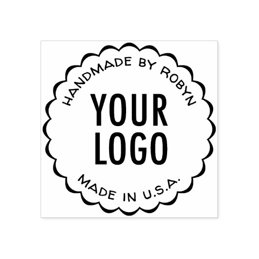 Handgefertigte Logos aus Gummi-Briefmarke skaliert Gummistempel (Prägung)