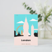 handgefertigte Londoner Postkarten / Londoner Kart (Stehend Vorderseite)