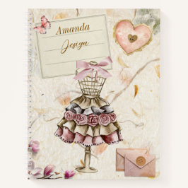 Handgefertigte Maulbeerpapiersäge Notizblock