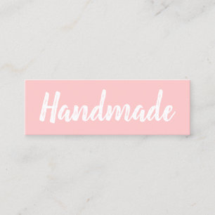 Handgefertigte minimalistische moderne, einfache P Mini Visitenkarte