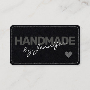 Handgefertigte Minimalistische Schlichte einfache  Visitenkarte