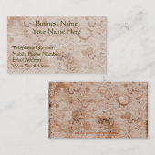 Handgefertigte Papiereffekte - Business & Visitenk Visitenkarte (Vorne/Hinten)