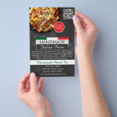 Handgefertigte Pasta-Manufaktur Flyer (Handgriff)