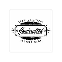 Handgefertigte Personalisierte Etikettenkautschuk- Gummistempel