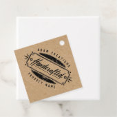 Handgefertigte Personalisierte Label Hang Tag (Beispiel)