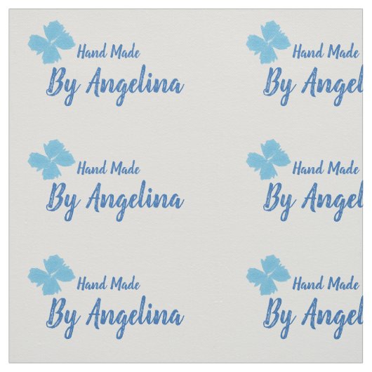 Handgefertigte personalisierte Nähmarken Stoff (Muster)