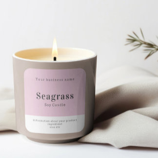 Handgefertigte Personalisierte Produktinformatione Quadratischer Aufkleber