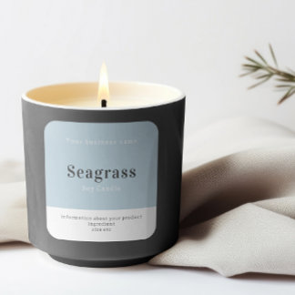 Handgefertigte Personalisierte Produktinformatione Quadratischer Aufkleber