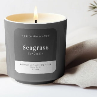 Handgefertigte Personalisierte Produktinformatione Quadratischer Aufkleber