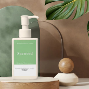 Handgefertigte Personalisierte Produktinformatione Rechteckiger Aufkleber