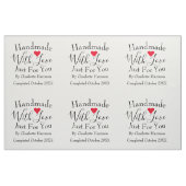 Handgefertigte Personalisierte Quilt-Nähmarken Stoff (Fat Quarter (45,7 x 55,9 cm))