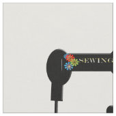 Handgefertigte Personalisierte Quilt-Nähmarken Stoff (Nahaufnahme)