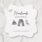 Handgefertigte Produkte handgemachte Handwerkskuns Geschenkanhänger (Vorderseite)