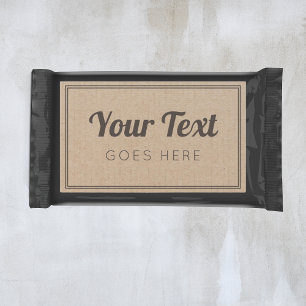 Handgefertigte Produkte Vintag Einfach, trendy-Kra Rechteckiger Aufkleber