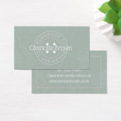 Handgefertigte Produkte Visitenkarte mit Knopfdruc (Schreibtisch)