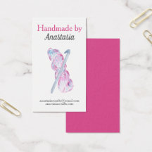 Handgefertigte rosa Crochet Craft