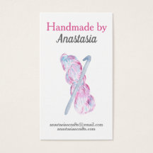 Handgefertigte rosa Crochet Craft