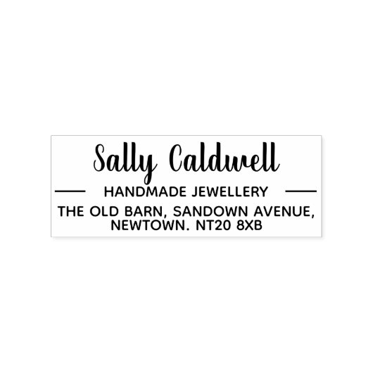 Handgefertigte Schmuck- oder Crafting-Briefmarke Gummistempel (Prägung)