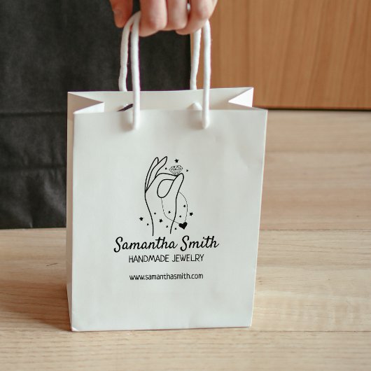 Handgefertigte Schmuckstücke, groß Gummistempel