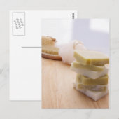 Handgefertigte Seife 2 Postkarte (Vorne/Hinten)