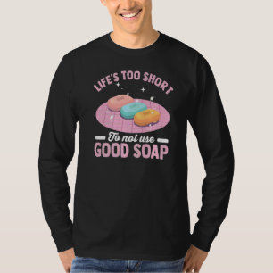 Handgefertigte Seife, hausgemachte Seife T-Shirt