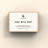 Handgefertigte Seifenkennzeichnung Lebensmitteletikett