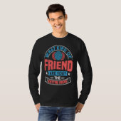 Handgefertigte Strickknette Sprichwort 2 T-Shirt (Vorne ganz)