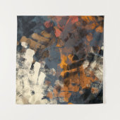 Handgefertigte surreale abstrakte Muster. Moderne  Wandteppich (Vorderseite (Horizontal))