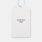 Handgefertigte Tags, Handwerksgeschenk-Tag, Kraft Geschenkanhänger (Rückseite)