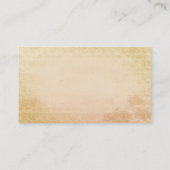 Handgefertigte Vintage Inspirierte Nährustik Visitenkarte (Rückseite)