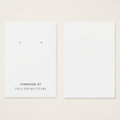 Handgefertigte Visitenkarten (Vorne & Hinten)