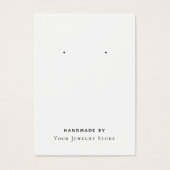 Handgefertigte Visitenkarten (Vorderseite)