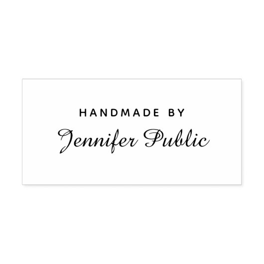 Handgefertigte Vorlage für benutzerdefinierte Typo Gummistempel (Prägung)