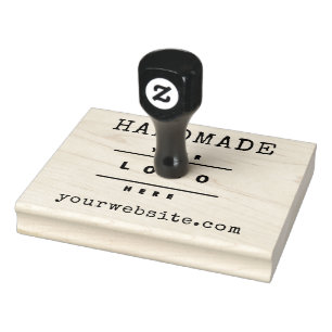 Handgefertigte Webseite Ihr Firmenlogo Benutzerdef Gummistempel