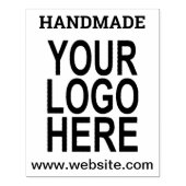 Handgefertigte Website für Ihr Firmenlogo Gummistempel (Prägung)