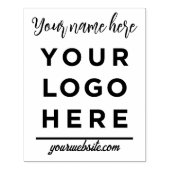 Handgefertigte Website für Ihr Firmenlogo Gummistempel (Prägung)