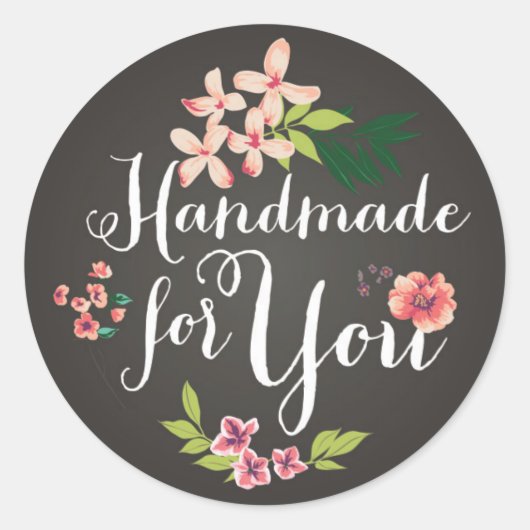 Handgefertigter Sticker für Dich (Vorderseite)