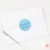 Handgefertigter Sticker mit Liebe (Umschlag)