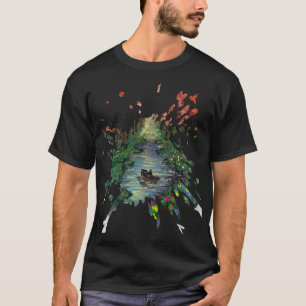 Handgefertigtes Kunstwerk - Orangenbäume  T-Shirt