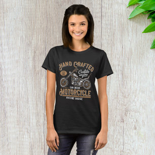 Handgefertigtes Motorrad T-Shirt