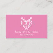 Handgeflecht aus Knetgewebe Visitenkarte (Vorderseite)