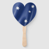 Handgehaltene Lüfter - australische Flagge Fächer (Rückseite)
