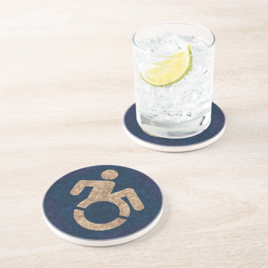 Handgekleidet Getränkeuntersetzer (Seite)