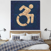 Handgekleidet Leinwanddruck (Insitu (Schlafzimmer))