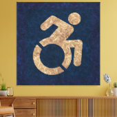 Handgekleidet Leinwanddruck (Insitu (Wohnzimmer))