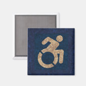 Handgekleidet Magnet (Vorderseite/Rückseite)