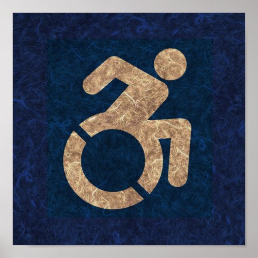 Handgekleidet Poster (Vorne)