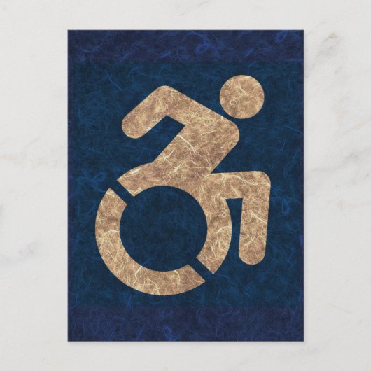 Handgekleidet Postkarte (Vorderseite)