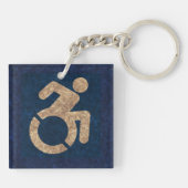 Handgekleidet Schlüsselanhänger (Rückseite)